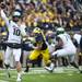 Michigan State quarterback Andrew Maxwell throws in the first quarter on Saturday. Daniel Brenner I AnnArbor.com